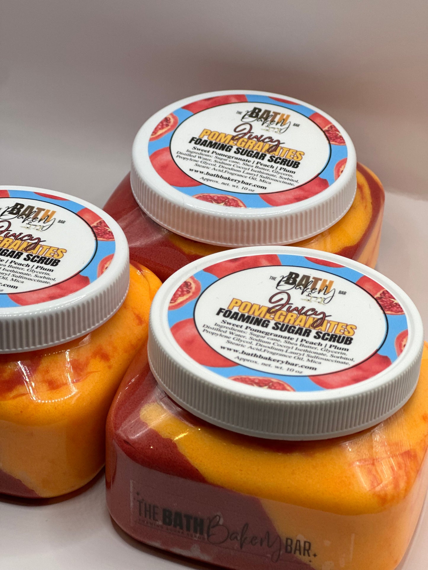 Juicy Pomegranate Sugar Scrub