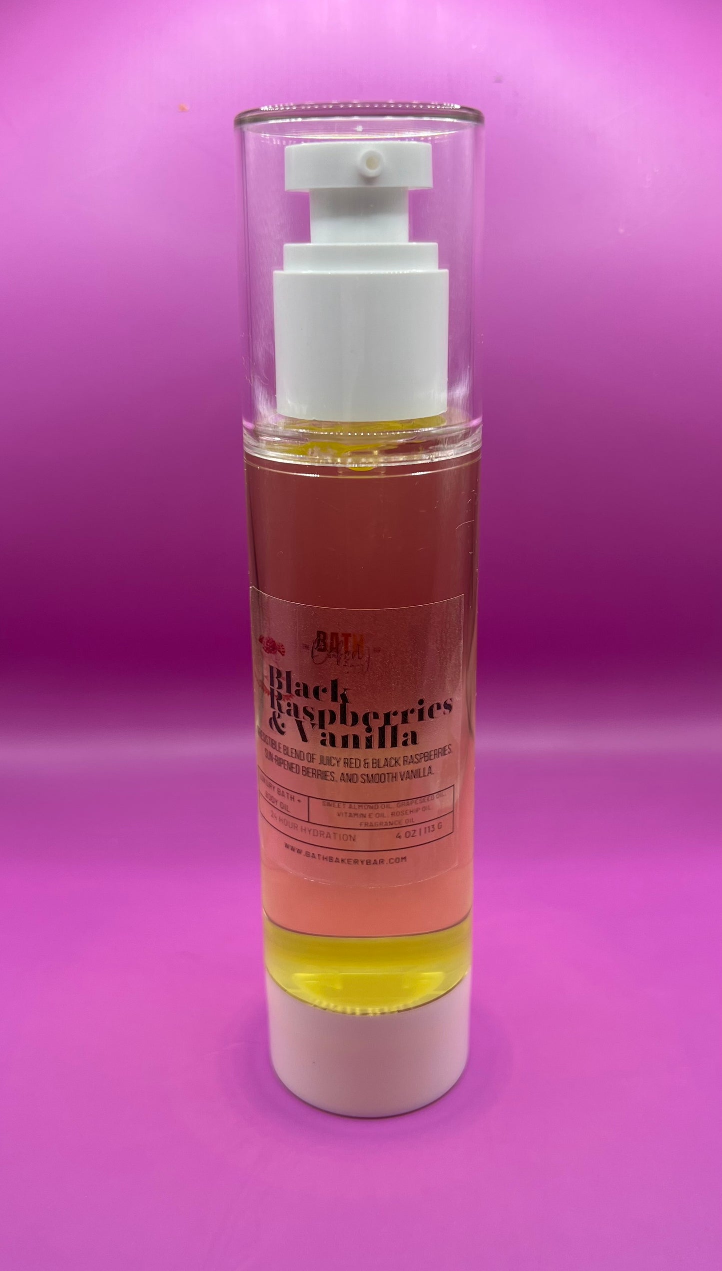 Black Raspberries & Vanilla Body Oil