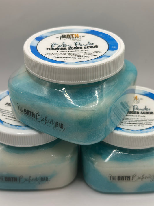 Baby Powder Sugar Scrub
