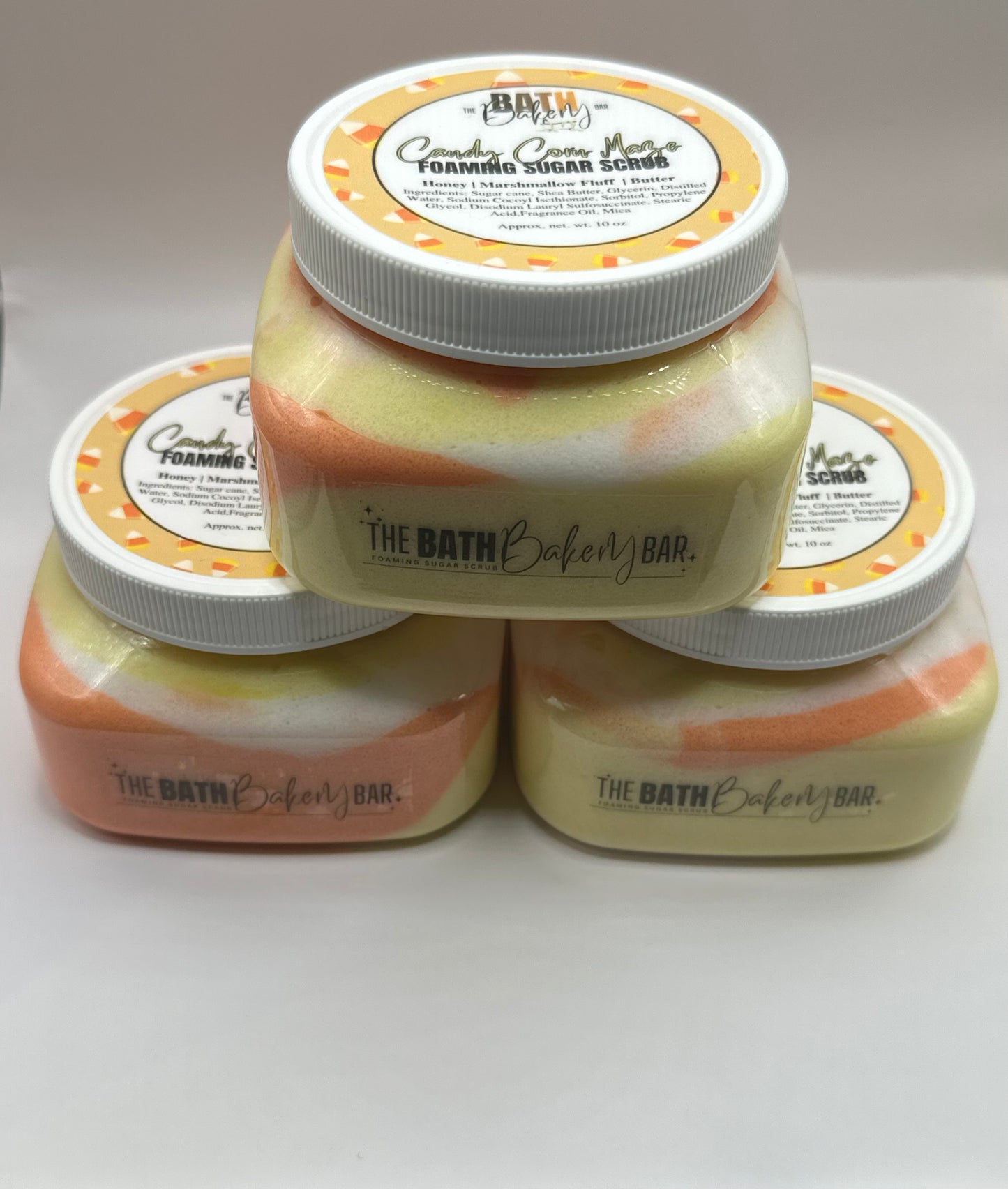 Candy Corn Maze Sugar Scrub