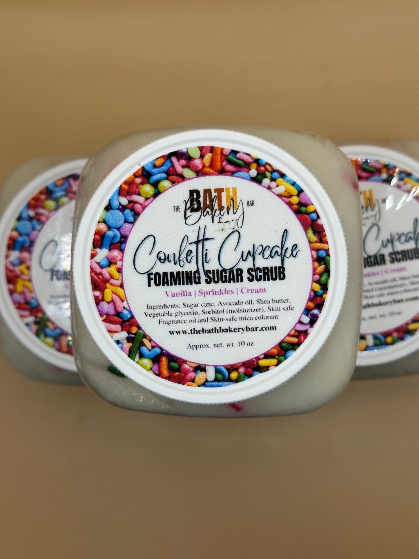 Confetti Cupcake Sugar Scrub