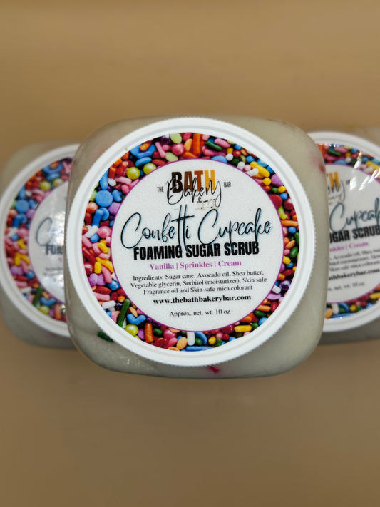 Confetti Cupcake Sugar Scrub