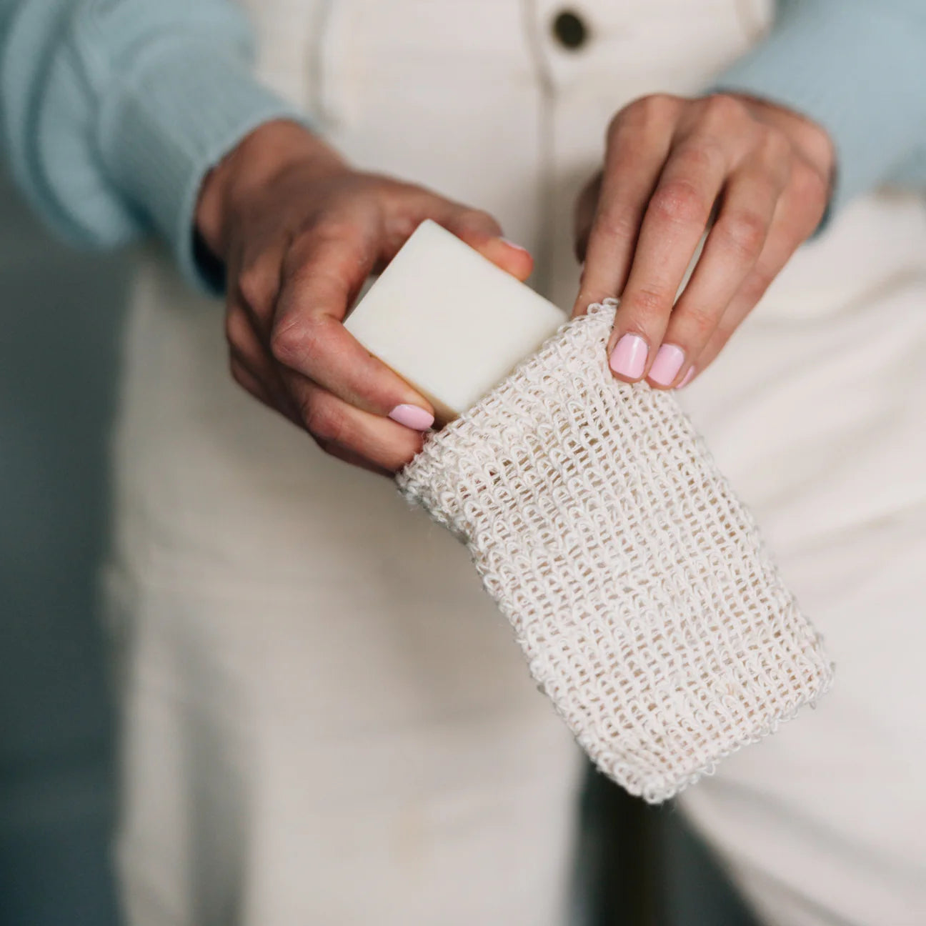 Exfoliating Soap Pouch