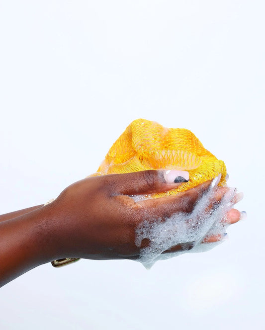 Mini African Exfoliating Bath Net