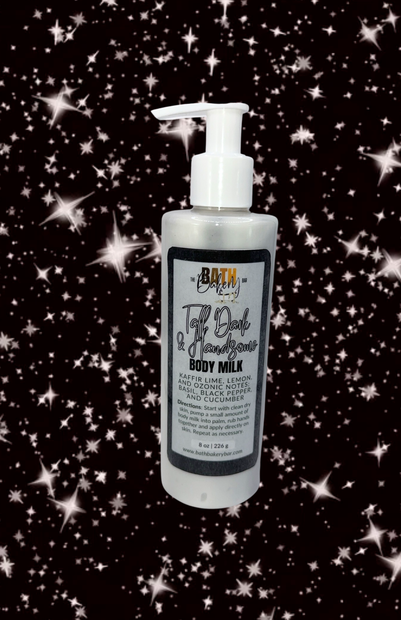 Tall, Dark, & Handsome Body Milk