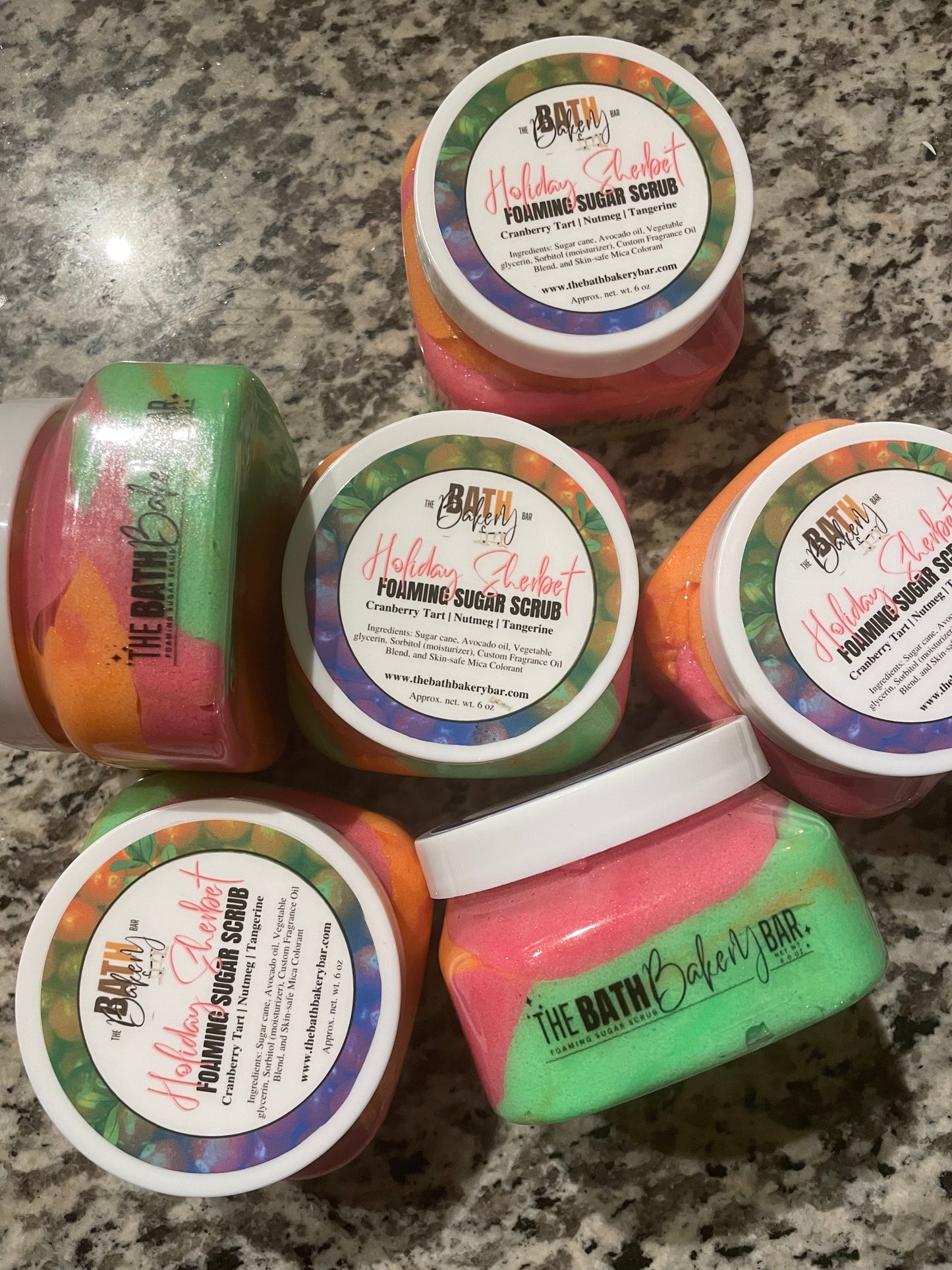 Holiday Sherbert Sugar Scrub