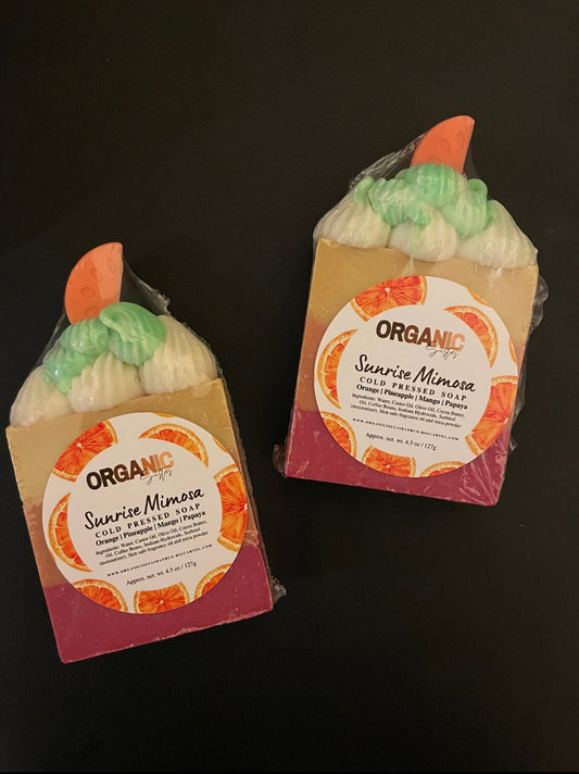 Sunrise Mimosa Soap Slice
