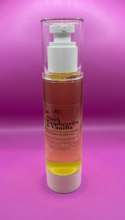 Black Raspberries & Vanilla Body Oil