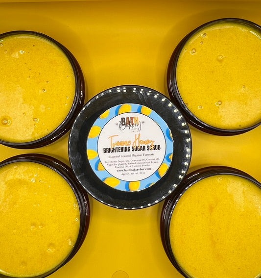 Turmeric Honey Sugar Scrub